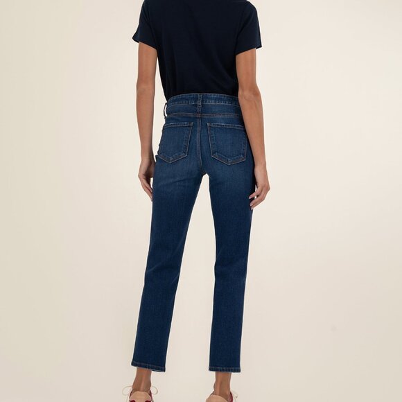 Kut from the Kloth Reese High Rise Ankle Straight Size 1414 / Attain W/Dark Base - Picture 3 of 3